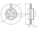 Brzdov kotou TOMEX Brakes ‐ TMX TX 72-91