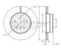 TOMEX Brakes Brzdov kotou - 300 mm ‐ TMX TX 73-00