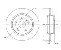 Brzdov kotou TOMEX Brakes ‐ TMX TX 73-01