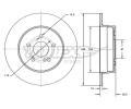Brzdov kotou TOMEX Brakes ‐ TMX TX 73-10