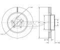 Brzdov kotou TOMEX Brakes ‐ TMX TX 73-12