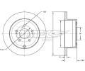 Brzdov kotou TOMEX Brakes ‐ TMX TX 73-16