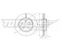 Brzdov kotou TOMEX Brakes ‐ TMX TX 73-18