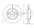Brzdov kotou TOMEX Brakes ‐ TMX TX 73-30