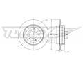 Brzdov kotou TOMEX Brakes ‐ TMX TX 73-35