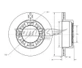 Brzdov kotou TOMEX Brakes ‐ TMX TX 73-49