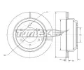 Brzdov kotou TOMEX Brakes ‐ TMX TX 73-70
