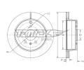 Brzdov kotou TOMEX Brakes ‐ TMX TX 73-71