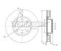 Brzdov kotou TOMEX Brakes ‐ TMX TX 73-76