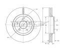 TOMEX Brakes Brzdov kotou - 302 mm ‐ TMX TX 73-77