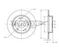 Brzdový kotouč TOMEX Brakes ‐ TMX TX 73-82 Brzdový kotouč TOMEX Brakes ‐ TMX TX 73-82