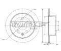 TOMEX Brakes Brzdov kotou - 262 mm ‐ TMX TX 73-86