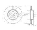 Brzdov kotou TOMEX Brakes ‐ TMX TX 73-89