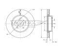 Brzdov kotou TOMEX Brakes ‐ TMX TX 73-91