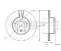 TOMEX Brakes Brzdov kotou - 330 mm ‐ TMX TX 73-97