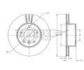 TOMEX Brakes Brzdov kotou - 300 mm ‐ TMX TX 74-01