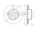 Brzdov kotou TOMEX Brakes ‐ TMX TX 74-03