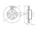 Brzdový kotouč TOMEX Brakes ‐ TMX TX 74-08  Brzdový kotouč TOMEX Brakes ‐ TMX TX 74-08