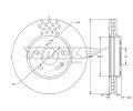 Brzdov kotou TOMEX Brakes ‐ TMX TX 74-09