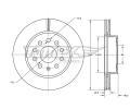 Brzdov kotou TOMEX Brakes ‐ TMX TX 74-10