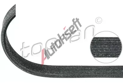 TOPRAN Ozuben klnov emen TPR 100 124, 100 124
