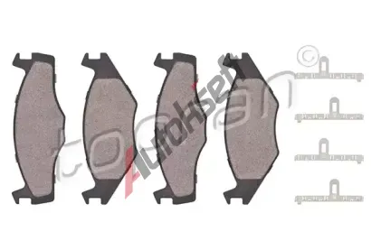 TOPRAN Sada brzdovch destiek TPR 102 843, 102 843