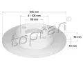 Brzdov kotou TOPRAN ‐ TPR 107 089