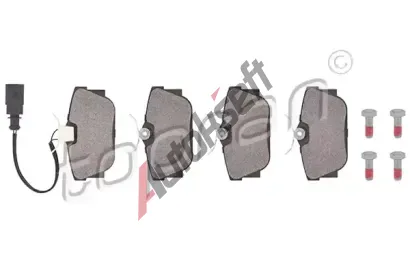 TOPRAN Sada brzdovch destiek TPR 107 238, 107 238