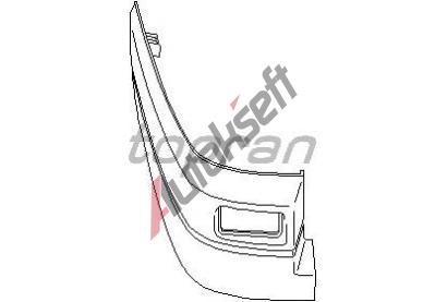 TOPRAN Ozdobn / ochrann lita nraznku TPR 108 553, 108 553