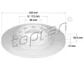 Brzdový kotouč TOPRAN ‐ TPR 109 527 Brzdový kotouč TOPRAN ‐ TPR 109 527