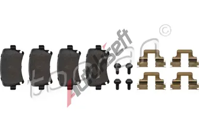 TOPRAN Sada brzdových destiček TPR 111 055, 111 055 TOPRAN Sada brzdových destiček TPR 111 055, 111 055