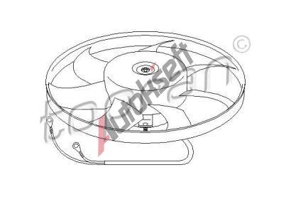 TOPRAN V�tr�k chlazen� motoru TPR 111 437, 111 437