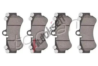 TOPRAN Sada brzdových destiček TPR 111 581, 111 581 TOPRAN Sada brzdových destiček TPR 111 581, 111 581