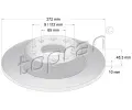 Brzdový kotouč TOPRAN ‐ TPR 114 027 Brzdový kotouč TOPRAN ‐ TPR 114 027