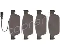 Sada brzdovch destiek TOPRAN ‐ TPR 114 855
