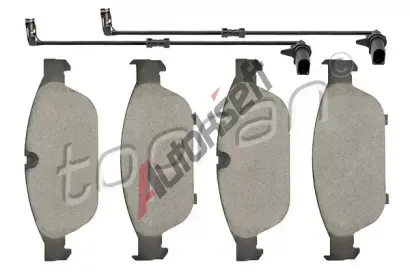 TOPRAN Sada brzdových destiček TPR 115 101, 115 101 TOPRAN Sada brzdových destiček TPR 115 101, 115 101