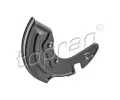 Ochrann plech proti neistotm brzdovho kotoue TOPRAN ‐ TPR 116 832