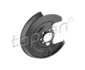 Ochrann plech proti neistotm brzdovho kotoue TOPRAN ‐ TPR 117 958
