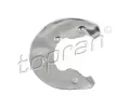 Ochrann plech proti neistotm brzdovho kotoue TOPRAN ‐ TPR 117 960