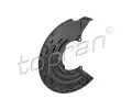 Ochrann plech proti neistotm brzdovho kotoue TOPRAN ‐ TPR 117 966