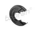Ochrann plech proti neistotm brzdovho kotoue TOPRAN ‐ TPR 117 977