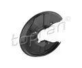 Ochrann plech proti neistotm brzdovho kotoue TOPRAN ‐ TPR 117 980