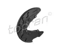 Ochrann plech proti neistotm brzdovho kotoue TOPRAN ‐ TPR 118 944