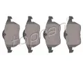 TOPRAN Sada brzdovch destiek ‐ TPR 205 097
