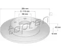 Brzdový kotouč TOPRAN ‐ TPR 205 526 Brzdový kotouč TOPRAN ‐ TPR 205 526