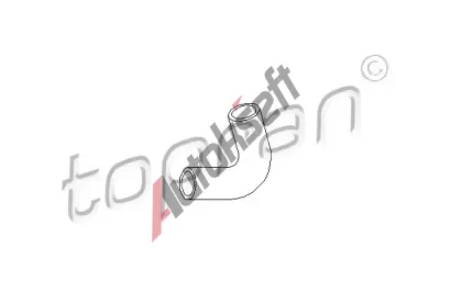 TOPRAN Hadice - vtrn klikov skn TPR 206 556, 206 556