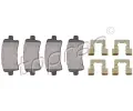 TOPRAN Sada brzdovch destiek ‐ TPR 207 651