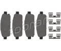 TOPRAN Sada brzdovch destiek ‐ TPR 208 005