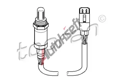 TOPRAN Lambda sonda TPR 300 589, 300 589 TOPRAN Lambda sonda TPR 300 589, 300 589
