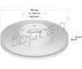 Brzdový kotouč TOPRAN ‐ TPR 303 976 Brzdový kotouč TOPRAN ‐ TPR 303 976